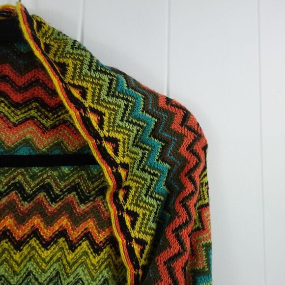 Steve Madden Womens Chevron Infinity Scarf Aztec Zig Zag - Picture 6 of 9